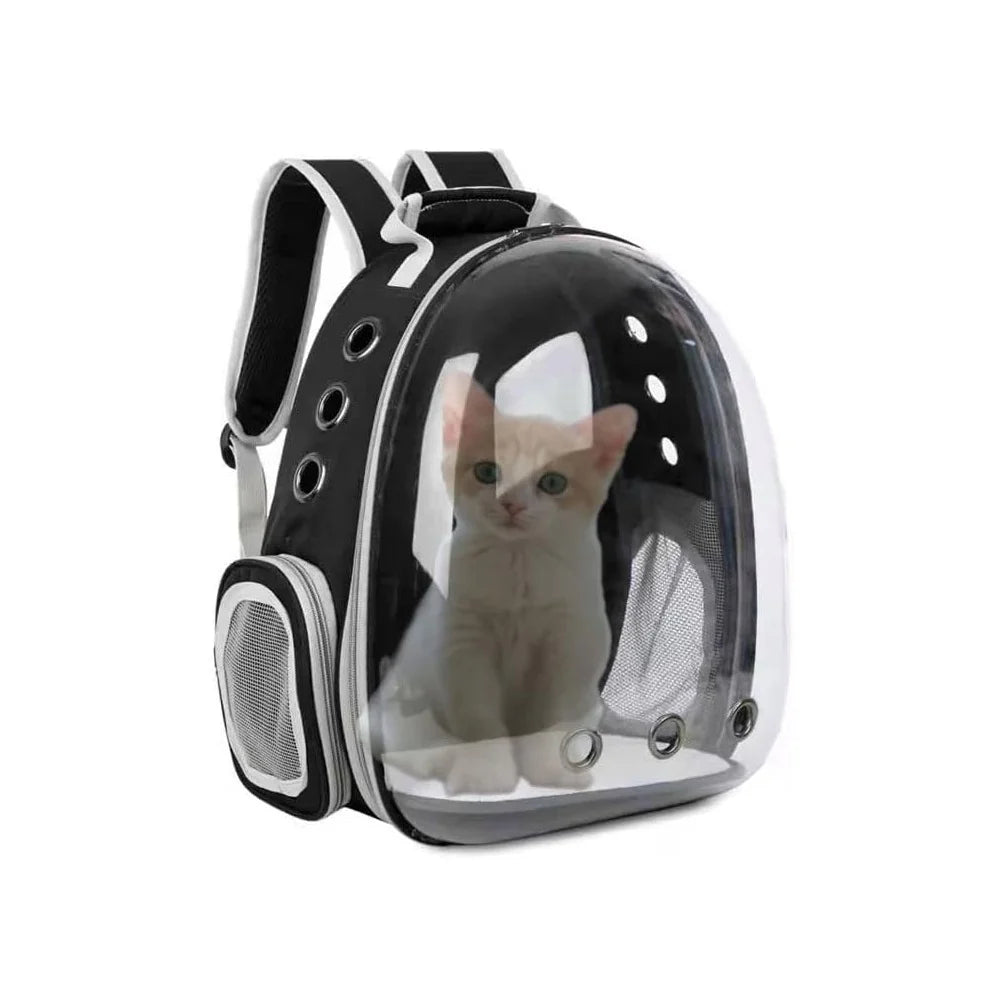 Animal Carrier Backpacks,Transparent Space Capsule Bubble Pet Backpack Bag for Small Dogs Cats Airline Approved Travel Carrier