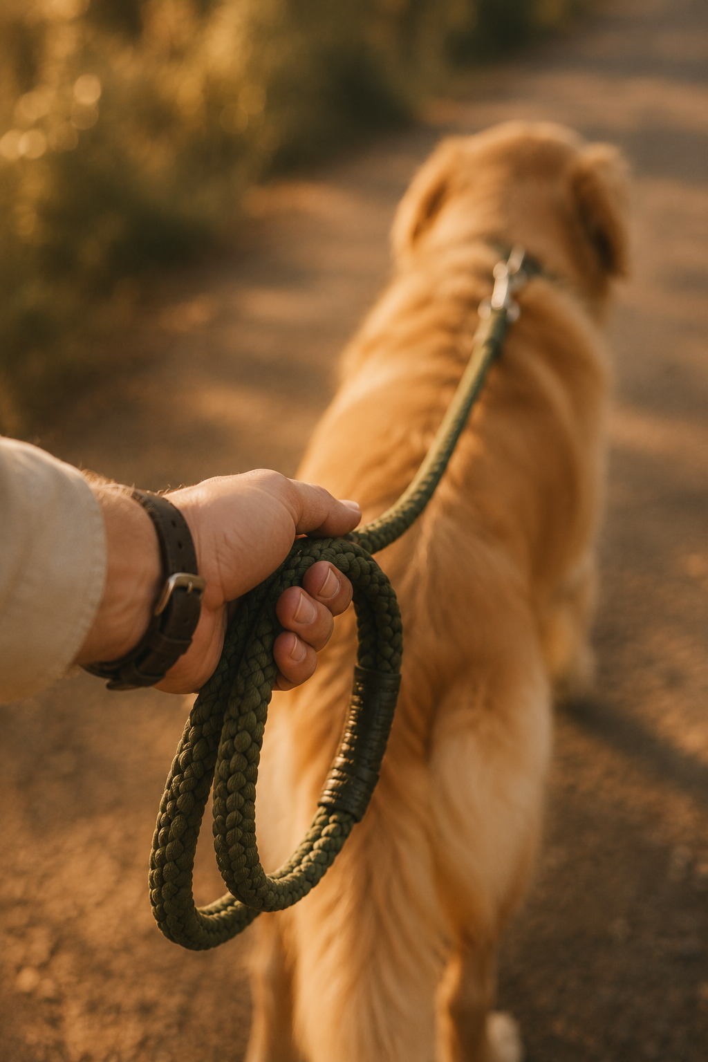 Dog Leash Long Obedience Recall Foot Feet Training Lead 6/15/23/33/50/100 FT