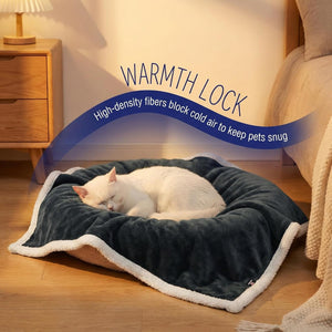 Dog Blankets for Large Dogs, Soft Fluffy Fleece Pet Blankets for Couch, Sofa, Dog Beds, Car Seats, Creat, Washable, 50X60 Inches, Black