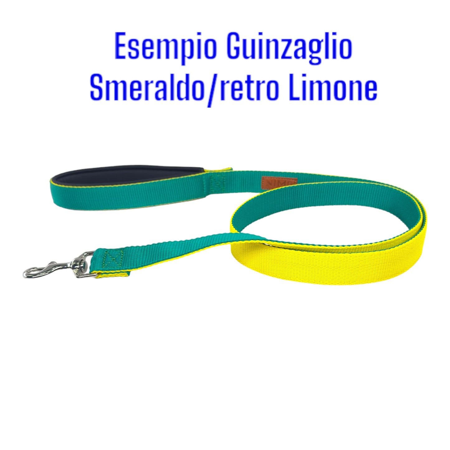 Guinzaglio Smeraldo Doppia Fettuccia