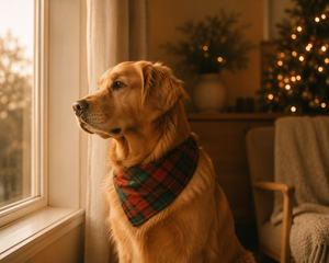 Dog First Christmas Bandana — imagen editorial Nima