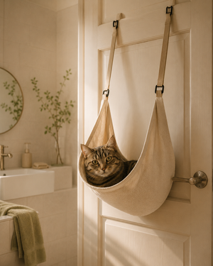 Portable Grooming Hammock — imagen editorial Nima